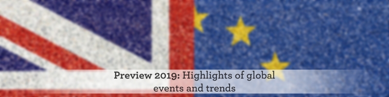 Preview 2019: Highlights of global events and trends for the new year